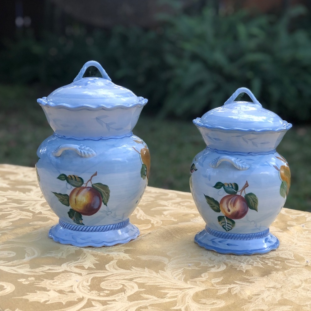 Vintage Capri ware canister set